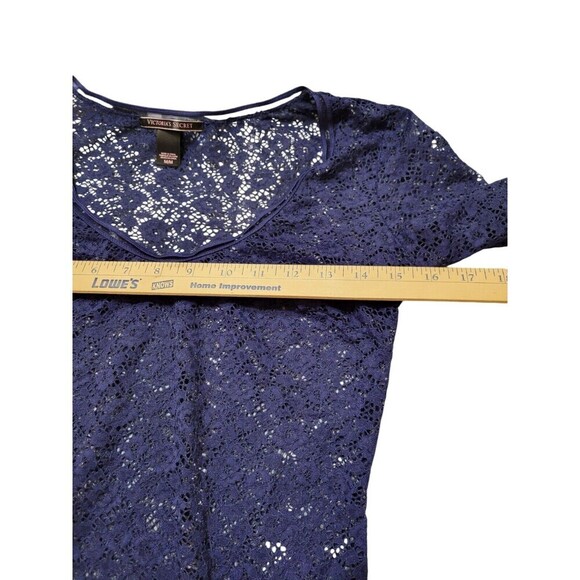Victoria's Secret Deep Blue Lace Bodysuit - Picture 6 of 9